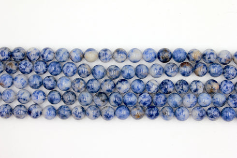 Sodalite Gemstone Beads, 8mm, Round